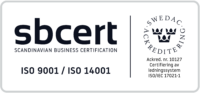 ISO 9001 14001 Certifikat